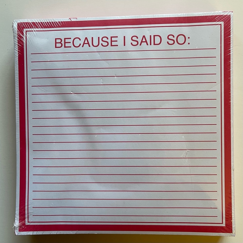 8 x 8 Inch 300 Sheet Notepad / Paper Pad